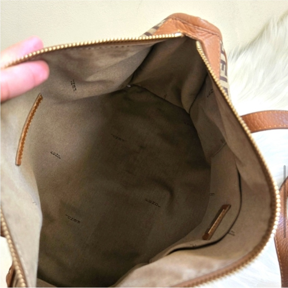 Fendi Brown Monogram Tote - Picture 10 of 13